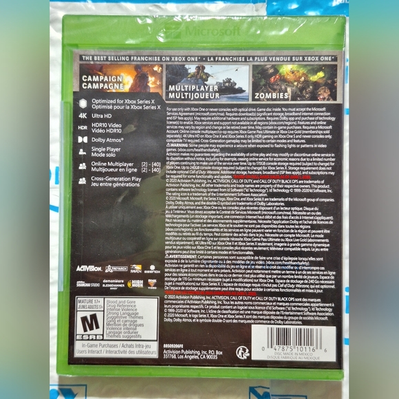 Call of Duty: Black Ops Cold War - XBSX  (NEW) - Picture 2 of 4